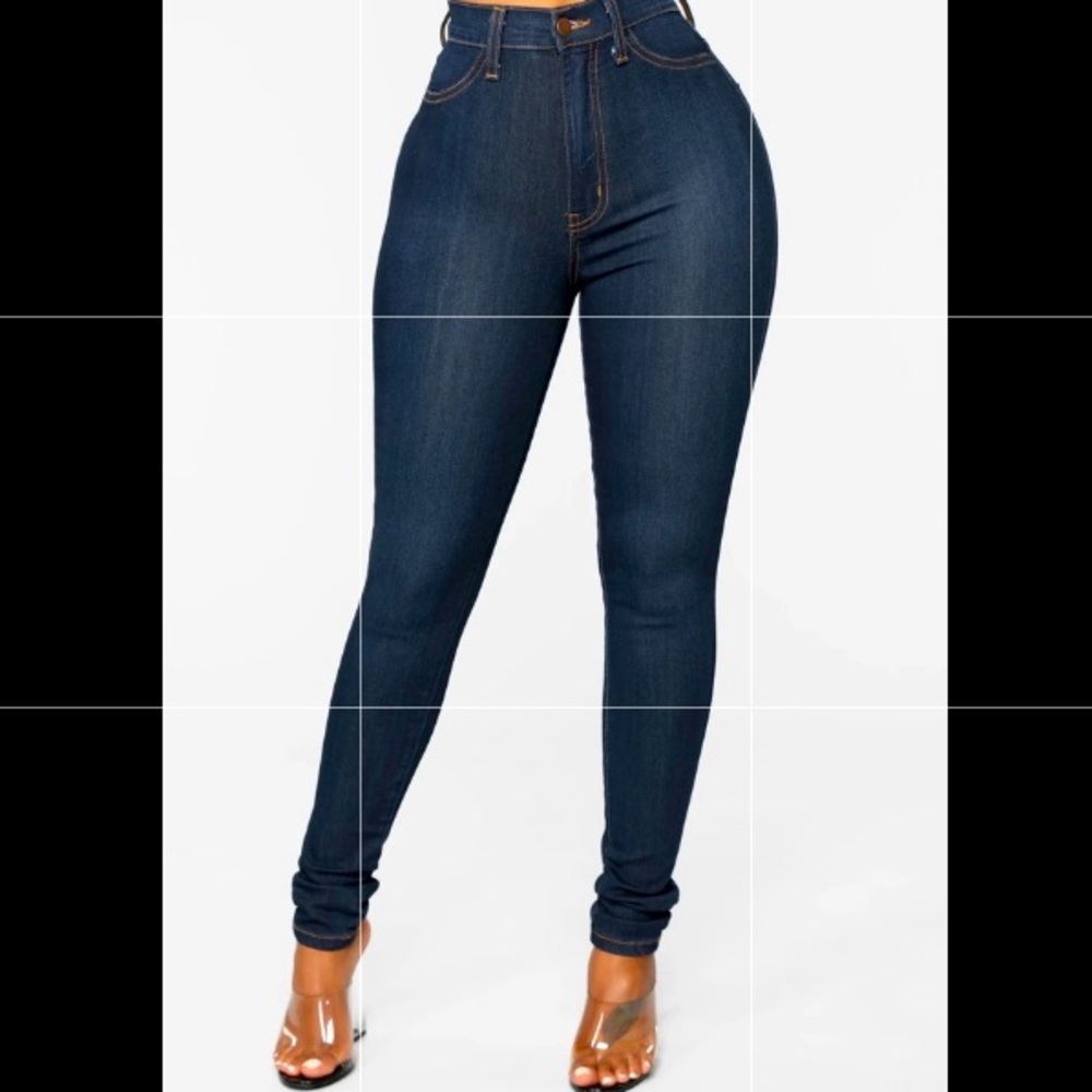 Fashion Nova high waisted jeans